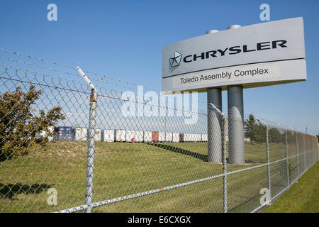 Der Chrysler Toledo Montage Komplex in Toledo, Ohio. Der Produktionsstandort der Jeep-Fahrzeuge. Stockfoto