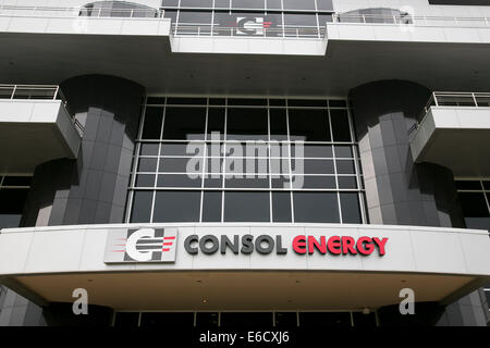 Das Hauptquartier der Consol Energy in Canonsburg, Pennsylvania. Stockfoto