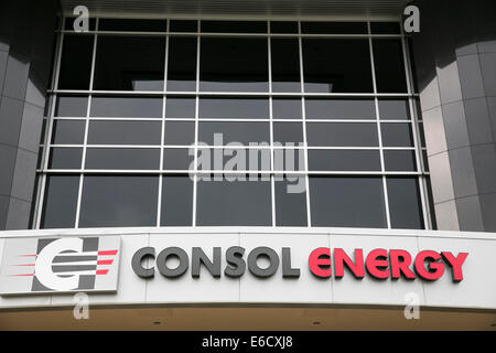 Das Hauptquartier der Consol Energy in Canonsburg, Pennsylvania. Stockfoto