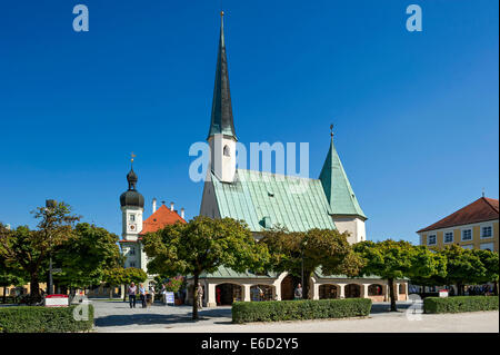 Heiligtum unserer lieben Frau von Altötting, Altötting, Upper Bavaria, Bayern, Deutschland Stockfoto