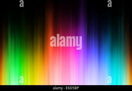 Abstrakte bearbeitbares Vektor Hintergrund unscharf Regenbogenfarben unter Verwendung einer einzigen Verlaufsgitter Stock Vektor