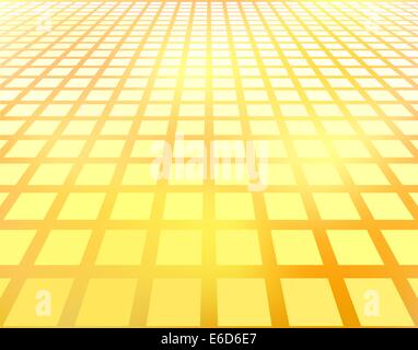 Abstrakte editierbare Vektor-Illustration der zurückweichenden Plätze Stock Vektor