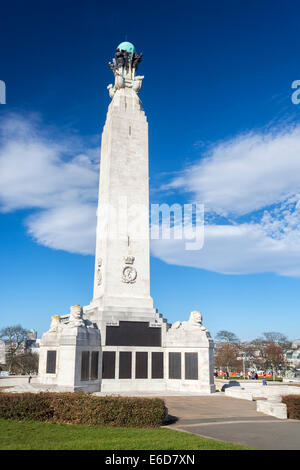 Kriegerdenkmal am Plymouth Hacke, Devon, England UK Europa Stockfoto