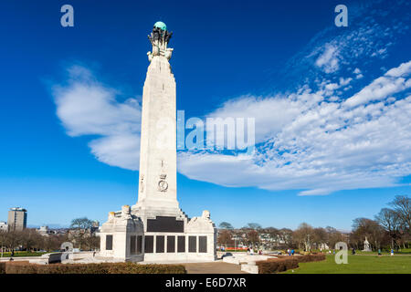 Kriegerdenkmal am Plymouth Hacke, Devon, England UK Europa Stockfoto