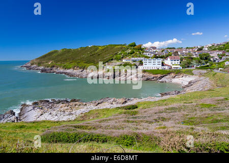 Schönen sonnigen Tag mit Blick auf Caswell Bucht Gower Halbinsel Wales UK Europe Stockfoto