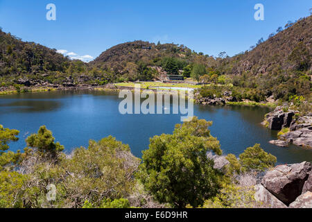 Ersten Becken am grauen Star George in Launceston, Tasmanien, Australien Stockfoto