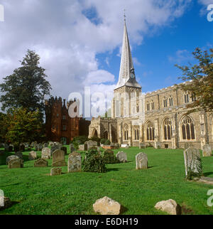 Str. Marys Kirche Hadleigh Suffolk UK Stockfoto