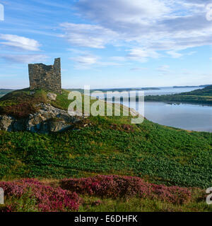 Schloss Verrich Kyle der Zunge Sutherland Schottland, Vereinigtes Königreich Stockfoto