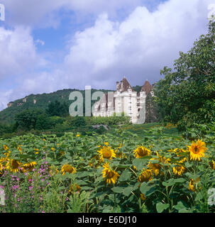 Szene Bergerac Dordogne Frankreich Stockfoto