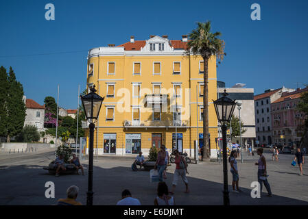 Trg Gaje Bulata, Split, Kroatien Stockfoto