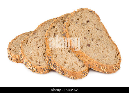 Scheibe des Multi-Korn-Brot Stockfoto