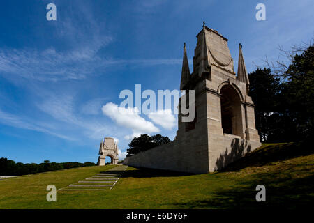 Etaples Commonwealth Soldatenfriedhof in der Nähe von Boulogne in Frankreich Stockfoto