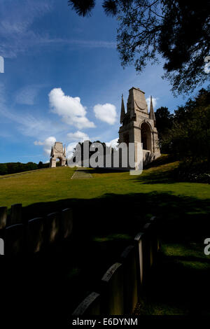 Etaples Commonwealth Soldatenfriedhof in der Nähe von Boulogne in Frankreich Stockfoto