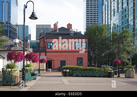 Barley Mill Restaurant in Eau Claire Market, Calgary, Kanada Stockfoto