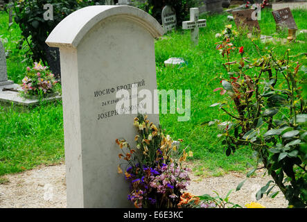 San Michele ist eine Insel in der Lagune von Venedig, es ist berühmt, weil es die monumentalen Friedhof von Venedig beherbergt seit 1807. Stockfoto