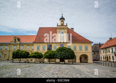 Aufbau der Garde, jetzt Archäologisches Museum, das Fort, Tvrdja, Osijek, Slawonien, Kroatien Stockfoto