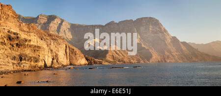 Küste, Dedo de Dios, Puerto de Las Nieves, Gran Canaria, Kanarische Inseln, Spanien Stockfoto