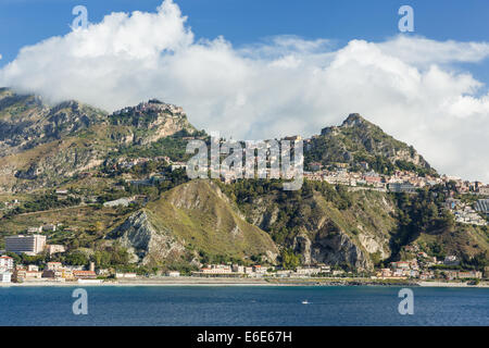 Taormina, Sizilien, Italien Stockfoto