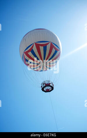 Bournemouth-Heißluftballon Stockfoto