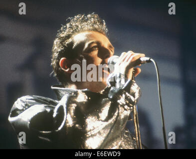 PET SHOP BOYS UK-pop-Duo mit Neil Tennant von 1989. Foto Hanne Jordan Stockfoto