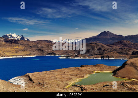 Sarmiento See, Torres del Paine Nationalpark, Patagonien, Chile Stockfoto