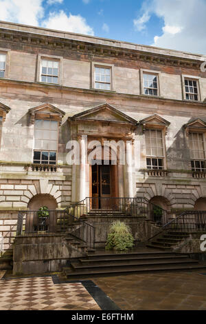 Der Hof in Lyme Hall, Lyme Park, Cheshire UK. (70) Stockfoto