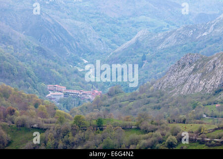 Fabrik von Covadonga. Picos de Europa National Park. Provinz Asturien. Spanien. Europa Stockfoto