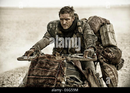 MAD MAX: FURY ROAD Warner Bros Entertainment Film mit Tom Hardy Stockfoto