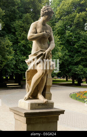 Sächsischen Garten (Ogrod Saski) in Warschau, Polen, Europa, UNESCO-Weltkulturerbe Stockfoto