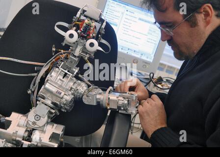 Lira-Lab der Universität Genua (Italien), Labor für Advanced integrierten Robotik Stockfoto