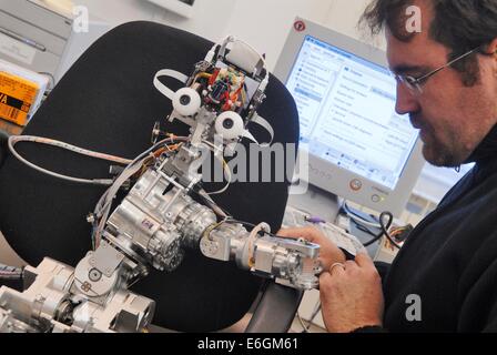 Lira-Lab der Universität Genua (Italien), Labor für Advanced integrierten Robotik Stockfoto