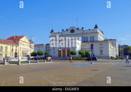 Nationalversammlung der Republik Bulgarien ist ein staatliches Gremium legislative Machtausübung in der Republik Bulgarien. Nationalen Stockfoto