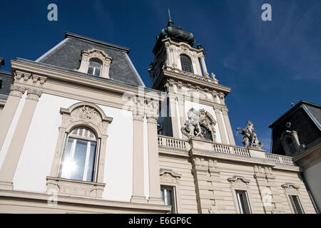 Fassade des Palais Festetics in Keszthely am See, Österreich Stockfoto