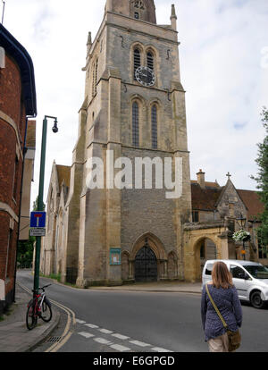 Kirche St. Helens Abingdon Oxfordshire-England Stockfoto