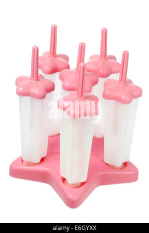 Eis am Stiel-Formen Stockfoto