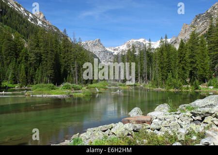 Grand Teton National Park in Wyoming Stockfoto