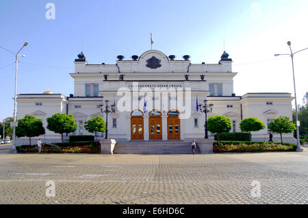 Nationalversammlung der Republik Bulgarien ist ein staatliches Gremium legislative Machtausübung in der Republik Bulgarien. Stockfoto