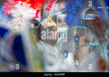 Carifest Parade in Calgary Alberta Kanada Stockfoto