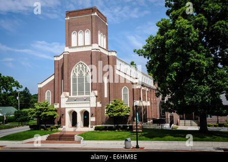 Royal Oak Presbyterian Church, 139 West Main Street, Marion, Virginia Stockfoto