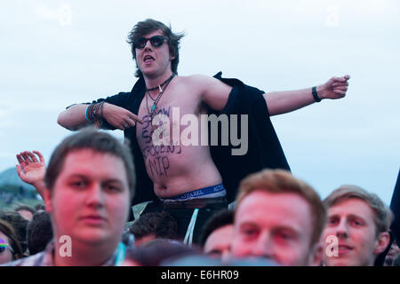 Southsea, Vereinigtes Königreich, 24. August 2014. Siegreiche Festival - Sonntag, Southsea, Hampshire, England. Bildnachweis: MeonStock/Alamy Live-Nachrichten Stockfoto