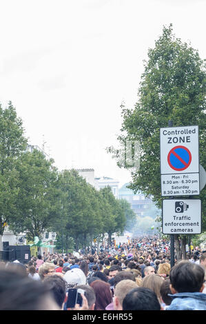 Notting Hill Carnival 2014, Tag am Sonntag Stockfoto