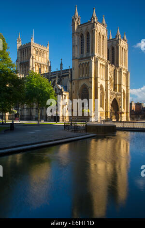 Kathedrale-Kirche der Heiligen und ungeteilten Dreifaltigkeit, Bristol, England Stockfoto