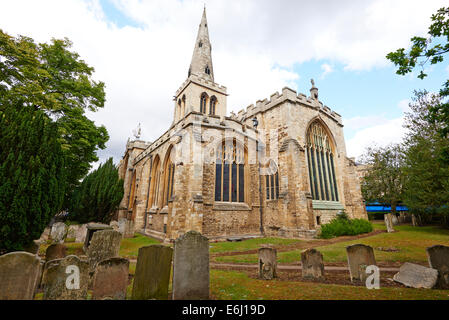 Pfarrkirche St. Paul, St. Pauls Square Bedford Bedfordshire UK Stockfoto