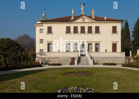 Die Villa wurde im Jahre 1669 im Namen der Rechtsanwalt Giovanni Maria Bertolo, gebaut, die es seiner Tochter Giulia, Nonne an der Padua verlassen Stockfoto