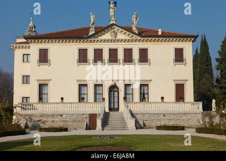 Die Villa wurde im Jahre 1669 im Namen der Rechtsanwalt Giovanni Maria Bertolo, gebaut, die es seiner Tochter Giulia, Nonne an der Padua verlassen Stockfoto