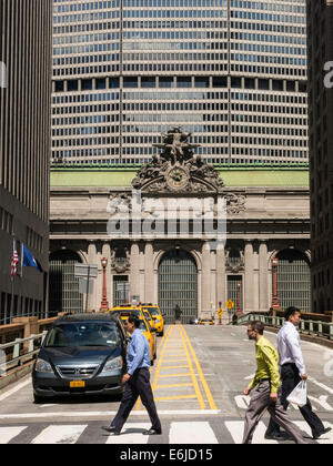 Grand Central Terminal, Met Life Building, NYC, USA Stockfoto