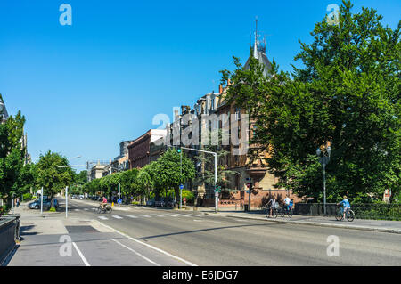 Avenue de la Liberté Strasbourg Elsass Frankreich Europa Stockfoto