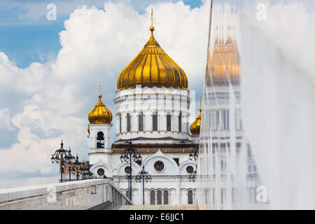 Kathedrale von Christus dem Erlöser, Moskau, Russland Stockfoto