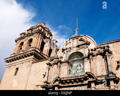 Turm der Basilica Menor De La Merced - Cusco, Peru Stockfoto