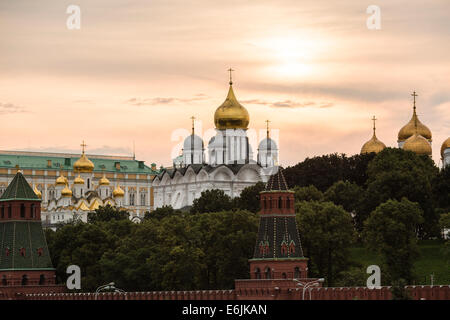 Kathedrale des Erzengels im Kreml, Moskau, Russland Stockfoto